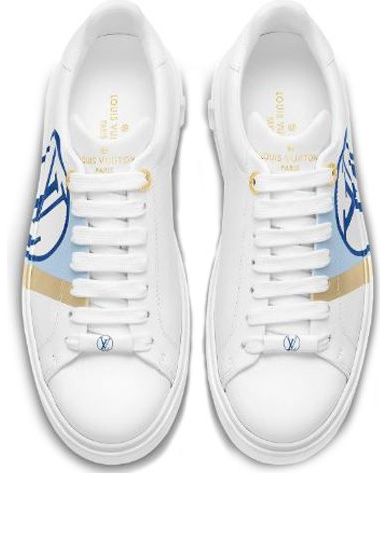(WMNS) LOUIS VUITTON LV Time Out 'White Blue Gold' 1A64QD