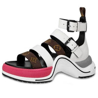(WMNS) LOUIS VUITTON LV Archlight 'White Pink Brown' 1A57J3