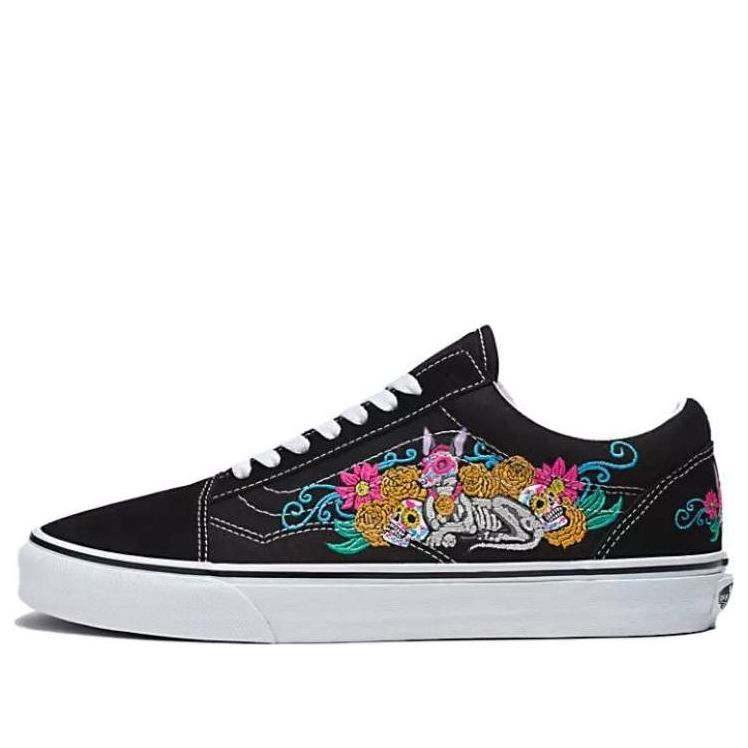 Vans Old Skool Dia De Los Muertos 'Black' VN000D3HBP7