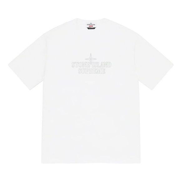 Supreme Week 13 x Stone Island Embroidered Logo S SUP-FW20-294-WHI