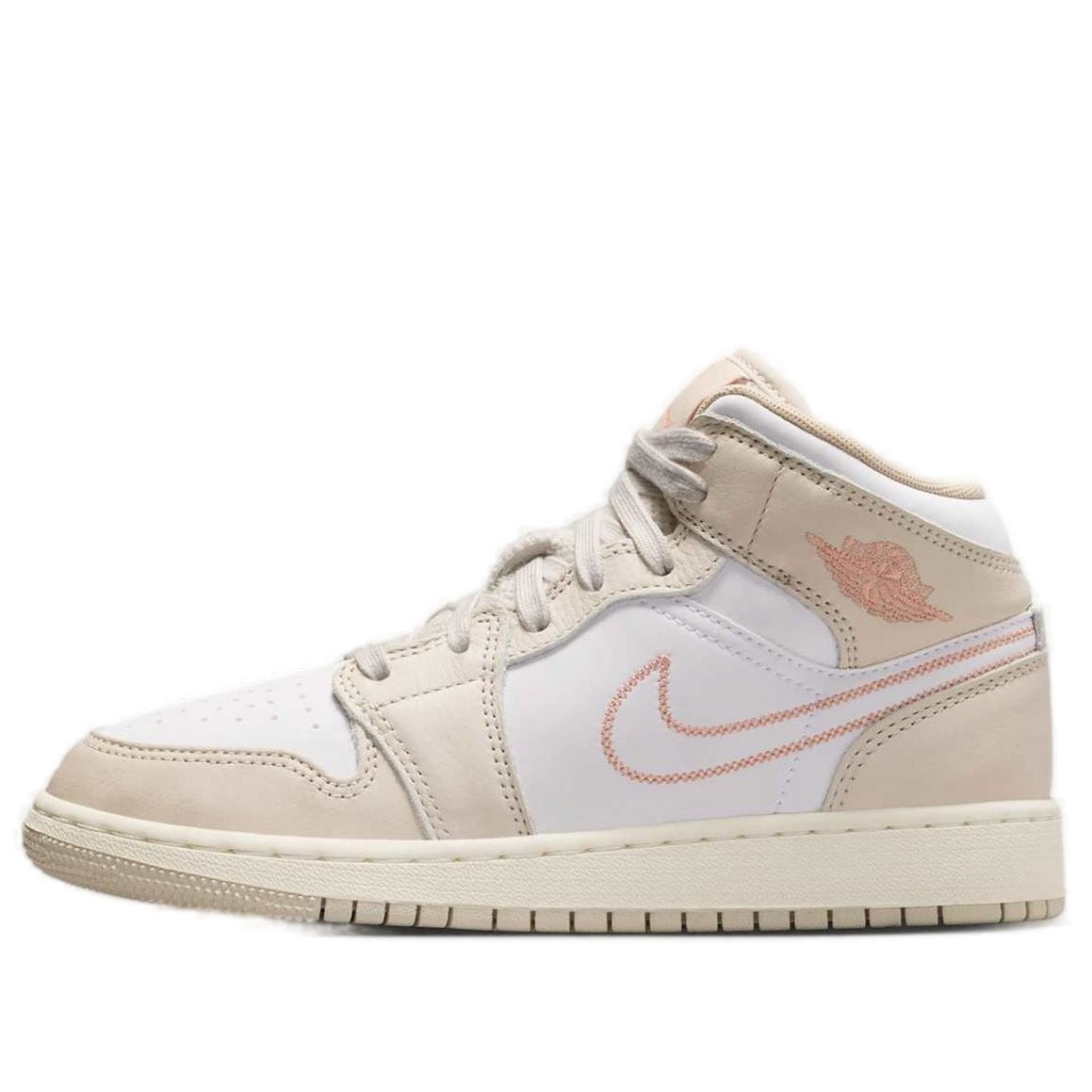 (GS) Air Jordan 1 Mid SE 'Sand Drift White' HQ5879-100