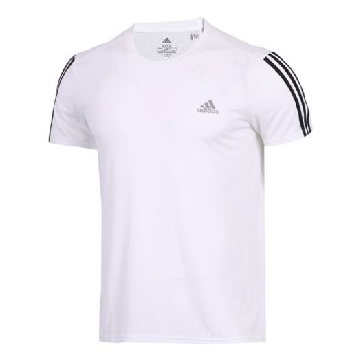 adidas Run 3s Tee M Sports Short Sleeve White DN9041