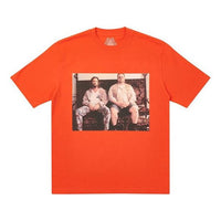 PALACE Dude T-Shirt Round Neck Short Sleeve Unisex Orange P19TS018