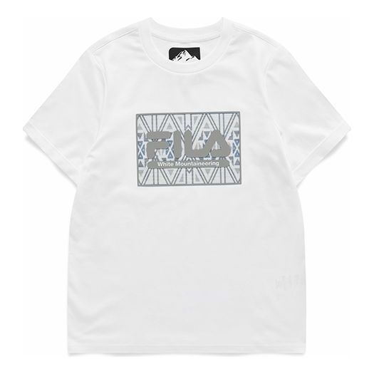 FILA FUSION x White Mountaineering Logo Tee T11W127108F-WT