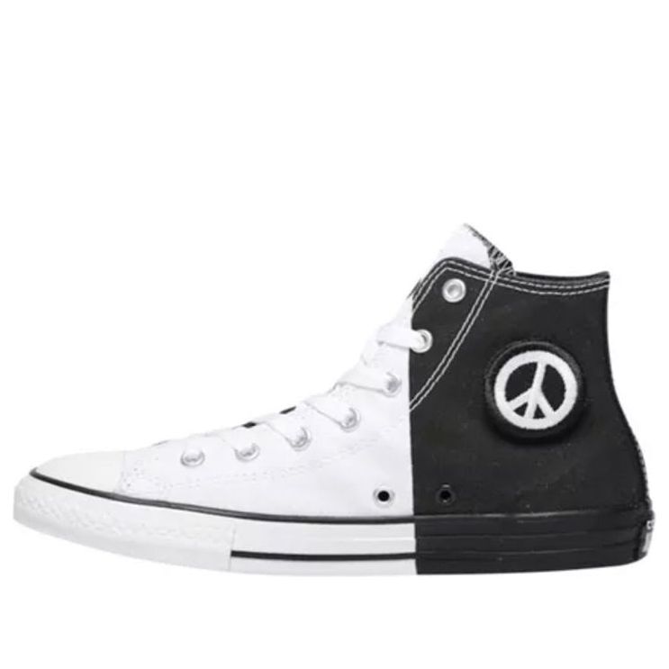Converse Chuck Taylor All Star Hi Seek Peace 'Black White' 665770F