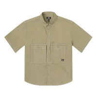 Converse Wordmark Utility Shirt Asia Sizing 'Mossy Sloth' 10026433-A02