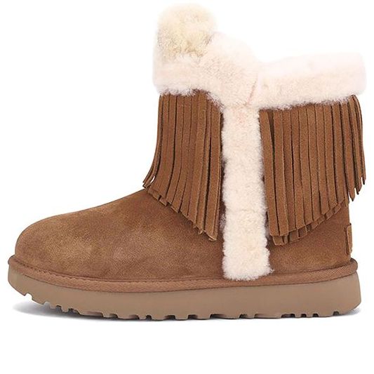 (WMNS) UGG Darlala Classic Fleece Lined Brown 1100550-CHE
