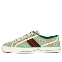 (WMNS) Gucci Tennis 1977 Shoes 'Interlocking G - Green' 725879-UKO70-8864