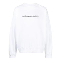 Off-White SS23 Sweatshirt 'White' OMBA054C99FLE00501100110