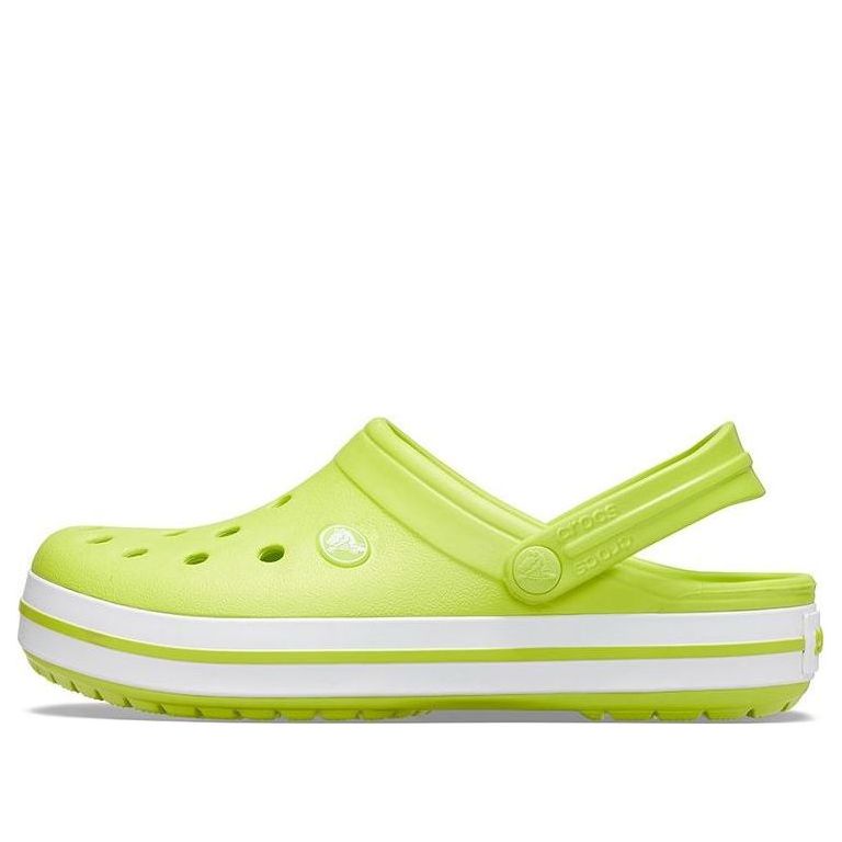 (WMNS) Crocs Lightweight Cozy Beach Sandals Green 11016-3T1