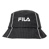 FILA Embroidered Logo Fisherman's hat Unisex Black T13U043203F