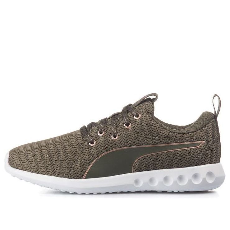 (WMNS) PUMA Carson 2 Low-tops Sport Shoes Army-Green 190044-02