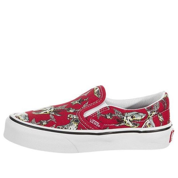 (PS) Vans Classic Slip-On 'Red' VN0A4BUTTZ1