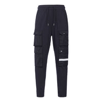 Nike Cargo Pocket Knit Sports Long Pants Asia Sizing 'Black' DB3612-010