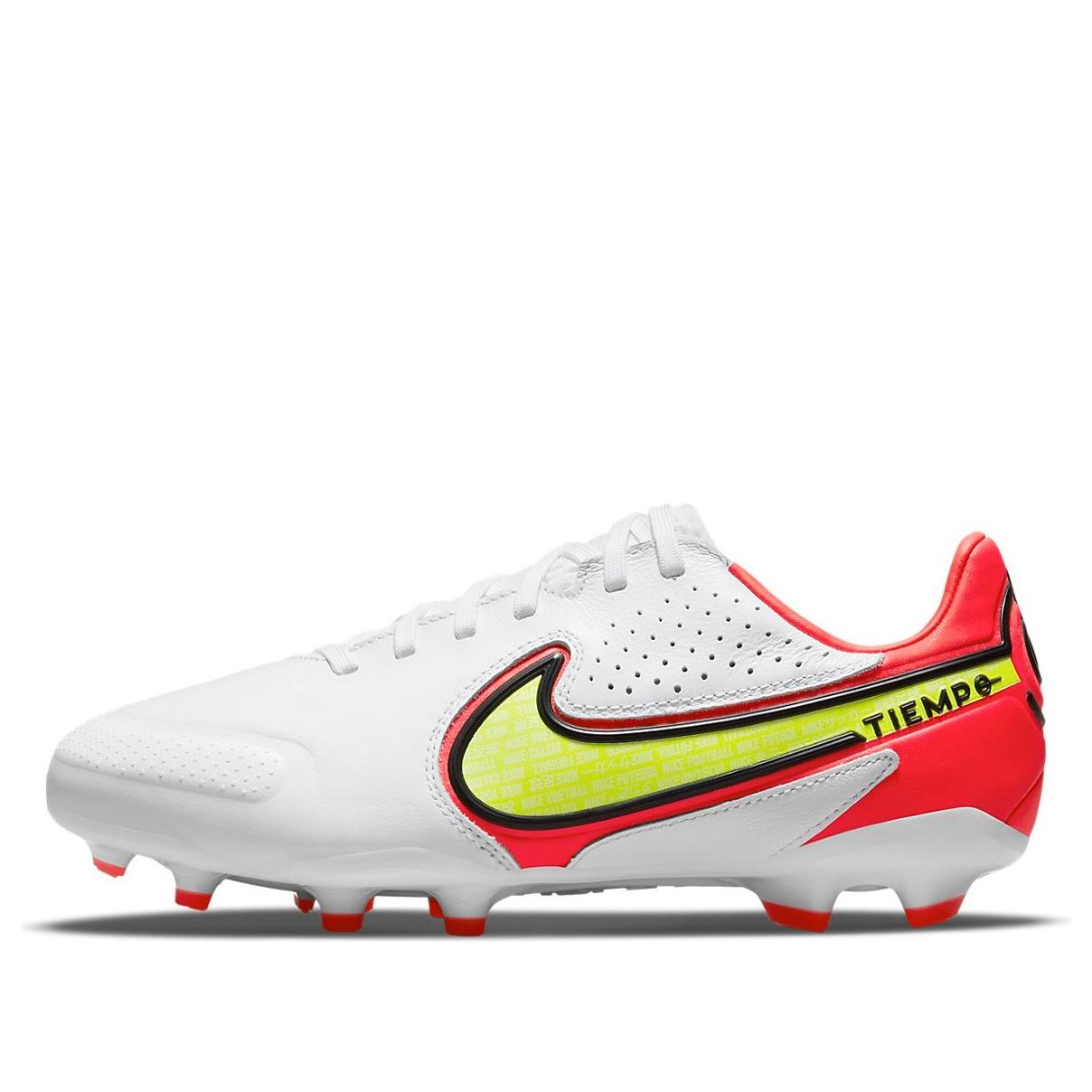 (GS) Nike Tiempo Legend 9 Pro FG 'White Orange' DA1335-176