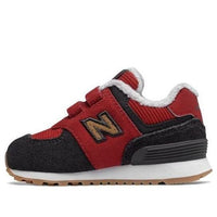 New Balance Hook and Loop 574 'Black Red' IV574KWS