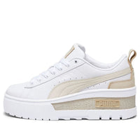(WMNS) PUMA Mayze Wedge Lux 'White Khaki' 393090-01