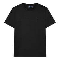 FILA Logo Alphabet Round Neck Short Sleeve Black F11M132101F-BK