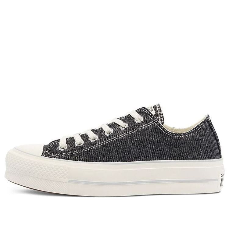 (WMNS) Converse Chuck Taylor All Star Platform Low 'Digital Powder - Washed Denim' 571083C