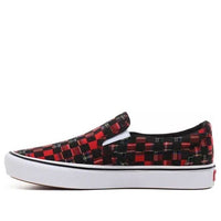 Vans Comfycush Slip-On 'Plaid Checkerboard - Red' VN0A3WMDTG7