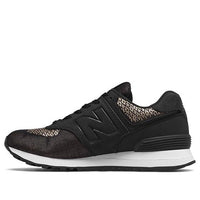 (WMNS) New Balance 574 Series Gold 'Black Gold' WL574FAA