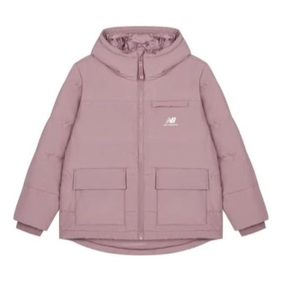 (WMNS) New Balance Classic Puffer Jacket Asia Sizing 'Purple' AWJ23335-LCK