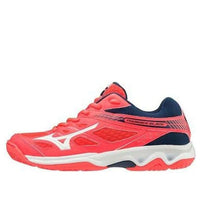 Mizuno Thunder Blade Wear-resistant Volleyball Shoes Red Blue V1GC177001