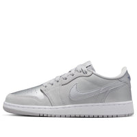 (GS) Air Jordan 1 Low OG 'Metallic Silver' CZ0858-002