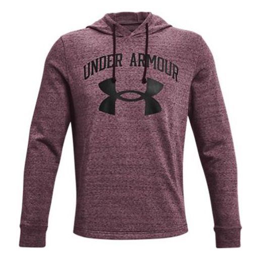 Under Armour Rival Terry Logo Hoodie 'Grape Purple' 1361559-555