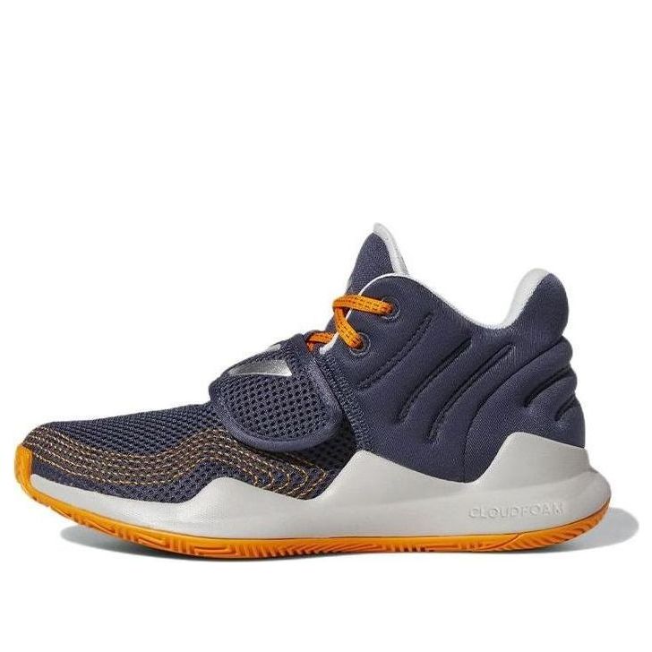 (GS) adidas Deep Threat Primeblue 'Shadow Navy Orange Rush' GY2888
