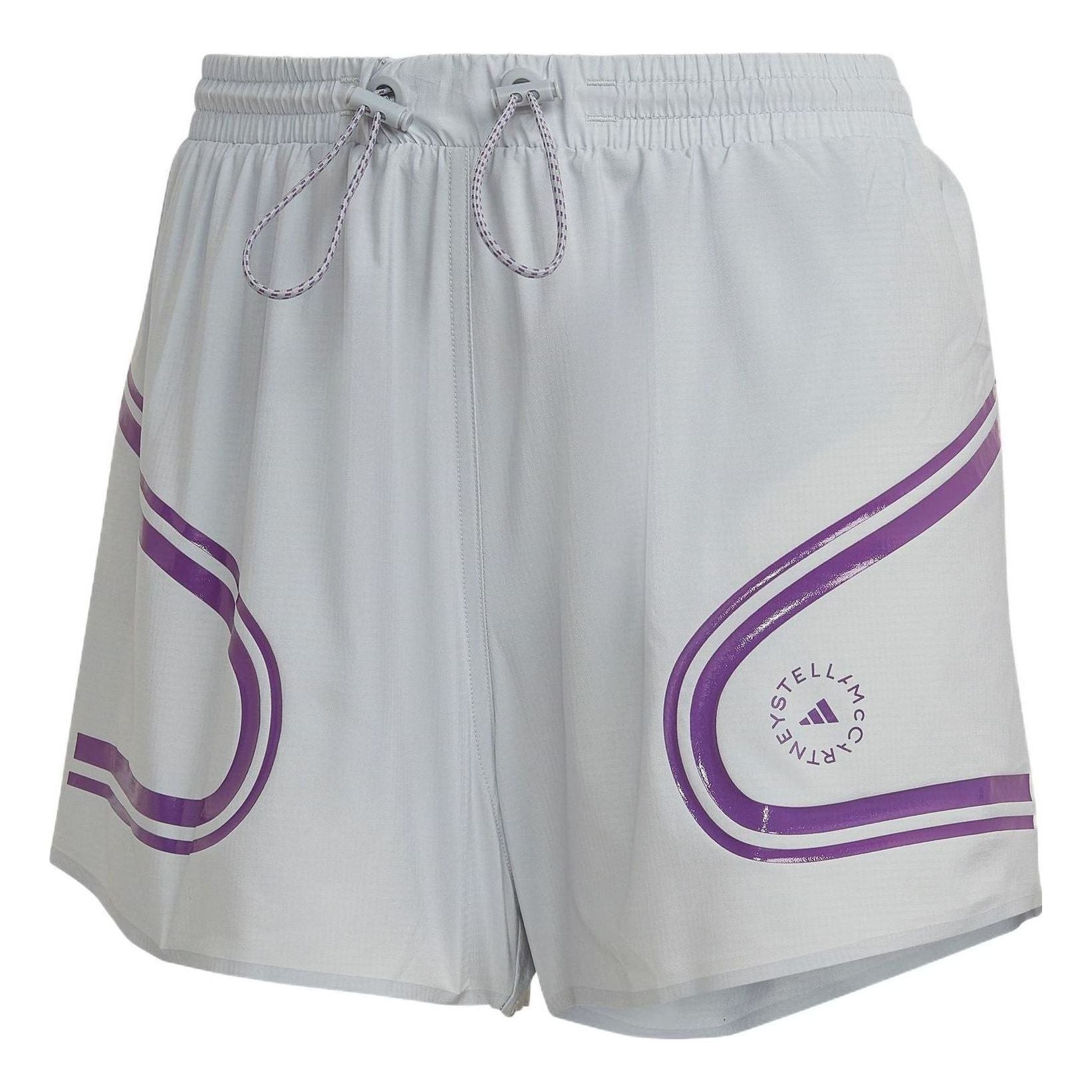 (WMNS) adidas by Stella McCartney TruePace Running Shorts Asia Sizing 'Grey Purple' HI6140