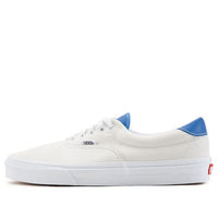 Vans Era Leather Lightweight Cozy Low Tops Casual Skateboarding Shoes Unisex White Blue VN0A38FS2HK