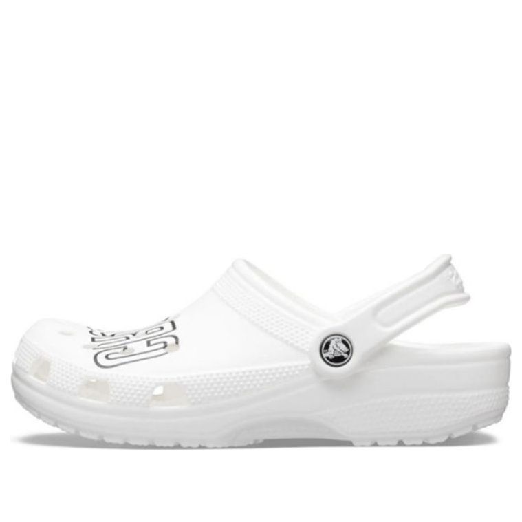 Crocs Classic Clog Logo 'White' 206450-103