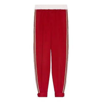 Gucci Military Cotton Drill Pant With Buckles 'Red' 653392-ZAGP0-6429