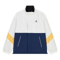 New Balance Sportswear Jacket Asia Sizing 'Cream White Black' 6DD38081-NV