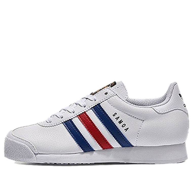 adidas originals Unisex Samoa Sneakers White/Red/Blue FW8366