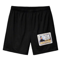 Supreme SS19 OlDirty Bastard Short ODB Soccer/Football Shorts Unisex Black SUP-SS19-10336