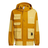 adidas Adventure Jackets 'Brown Yellow' HC0354