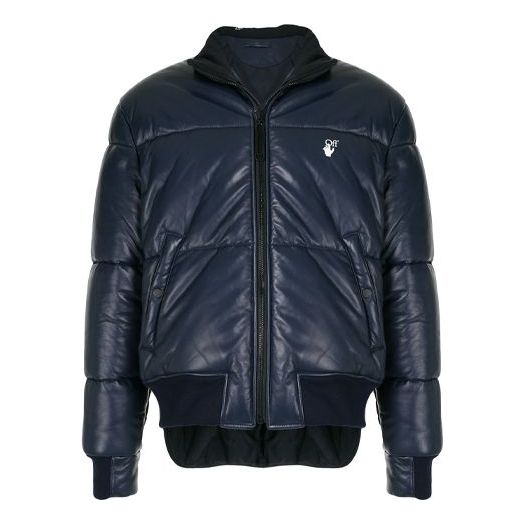 Off-White Arrows Print Reversible Puffer Jacket OMJA044E20LEA0011001