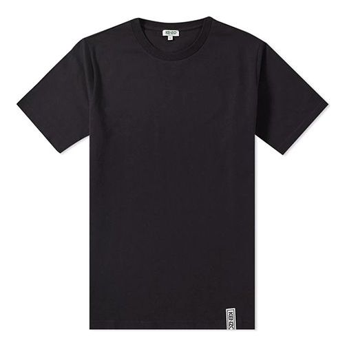 Men's KENZO Cotton Short Sleeve Black F005TS0004AA