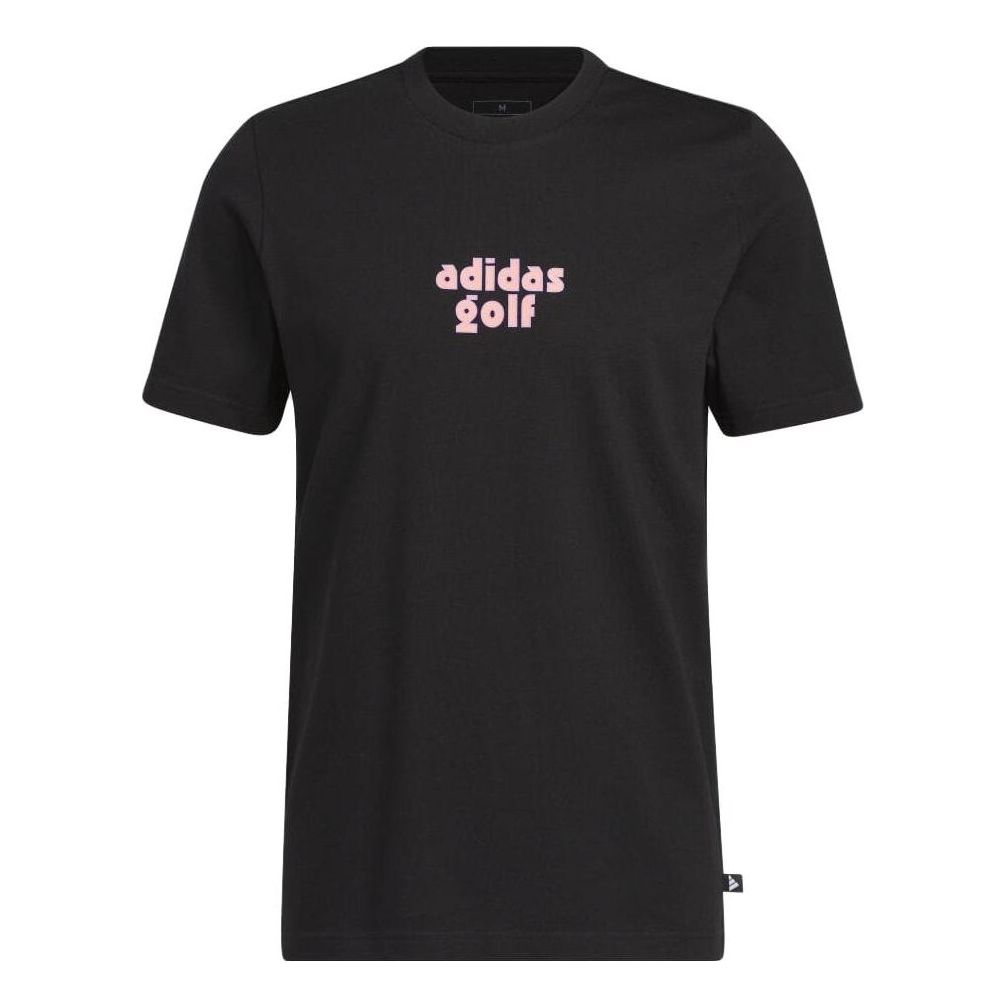 adidas Golf Graphic T-Shirt 'Black' IK6909