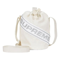 Supreme FW23 Small Cinch Pouch 'White' SUP-FW23-0821