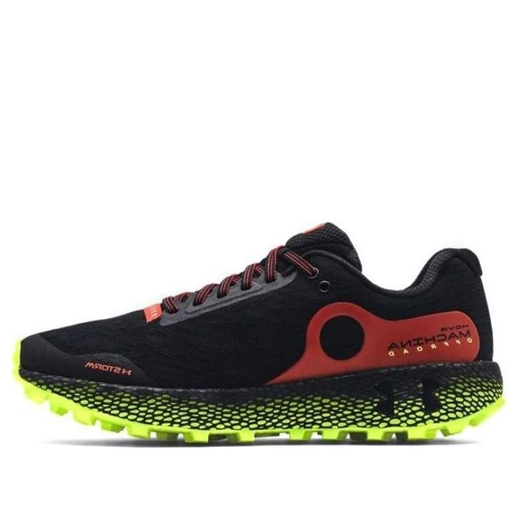 Under Armour HOVR Machina Off Road 'Black High-Vis Yellow' 3023892-002