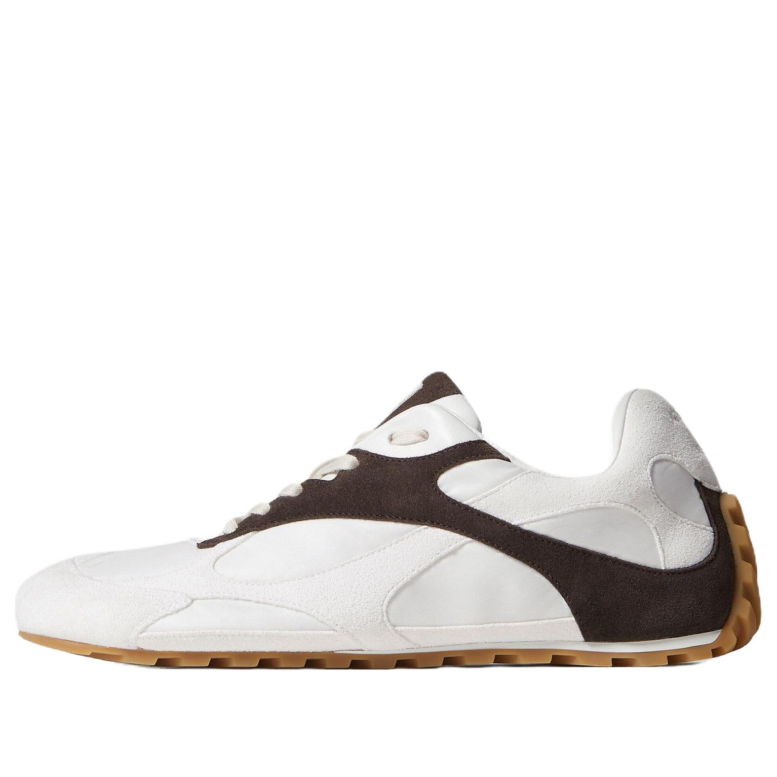 (WMNS) Bottega Veneta Orbit Flash Sneaker 'Optic White Espresso' 867944V3MS29163