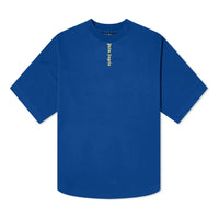 Palm Angels SS21 NS Logo Over Tee 'Navy' PMAA002R21JER0034618