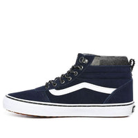 Vans Ward Hi Casual Skateboarding Shoes Navy Blue VN0A3JET15M