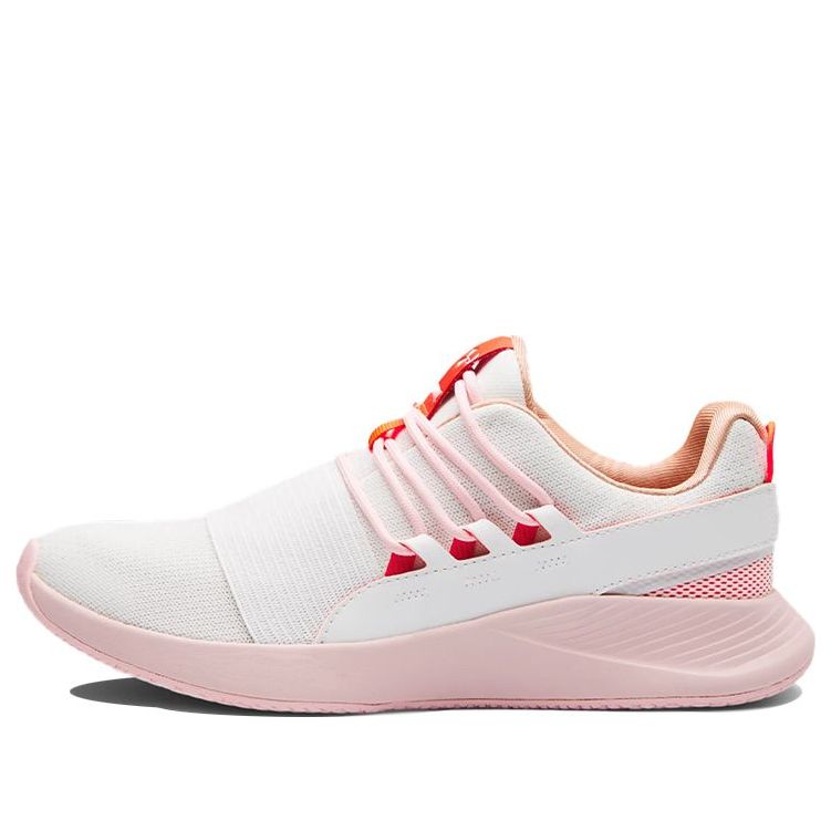 (WMNS) Under Armour Charged Breathe Lace Sports Shoes Pink/White 3022584-106