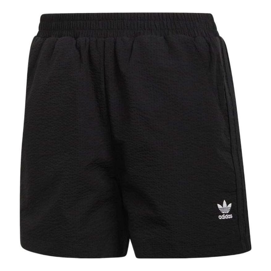 (WMNS) adidas Adicolor Classics Poplin Shorts Asia Sizing 'Black' HC2045