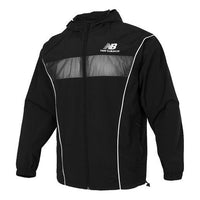 New Balance Athletic Windbreaker Asia Sizing 'Black' AMJ11500-BK