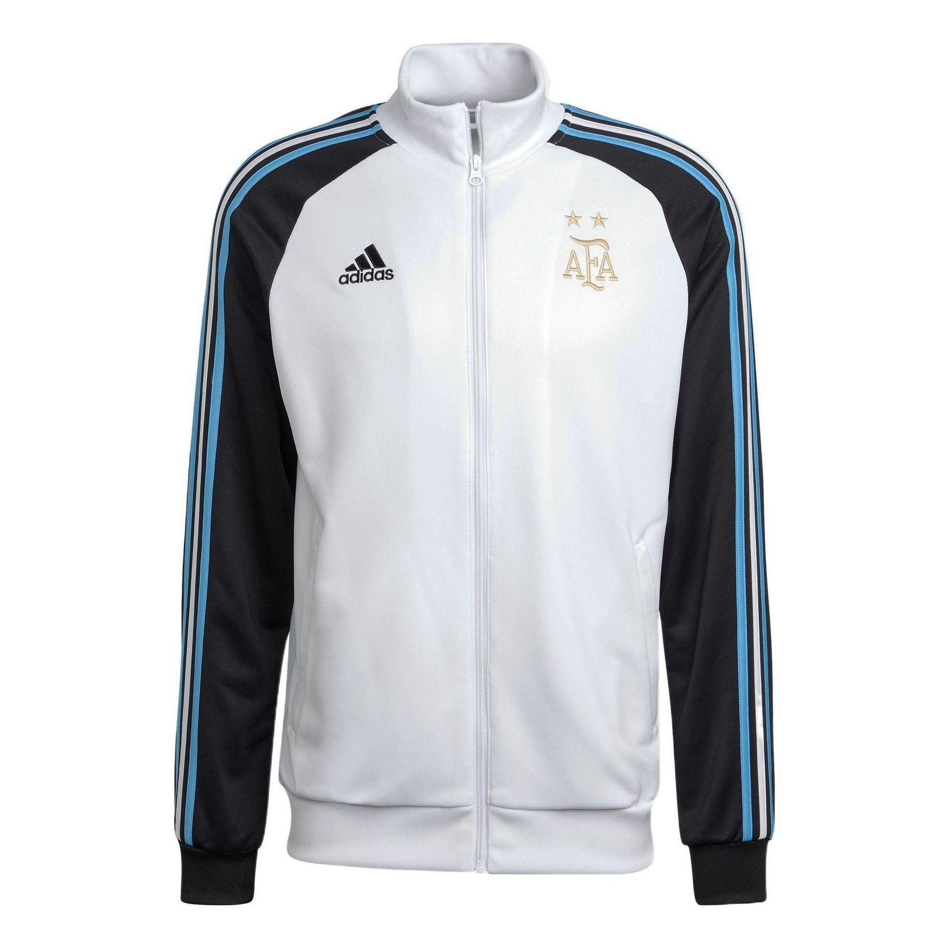 adidas 2022-2023 Argentina DNA Track Top Asia Sizing 'White' HF3955
